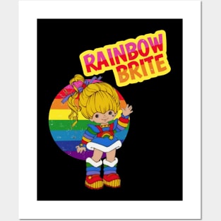 Rainbow brite t-shirt Posters and Art